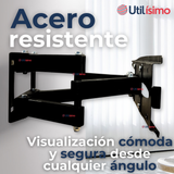 Soporte TV Pared Ajustable 60Kg 32 a 70 Pulgadas 32 37 39 40 42 43 46 47 48 49 50 55 58 60 65 70