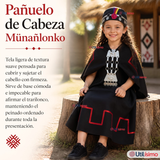 Pack 3 Trajes Típicos Vestido Mapuche Completo 5 Piezas Niña Fiestas Patrias