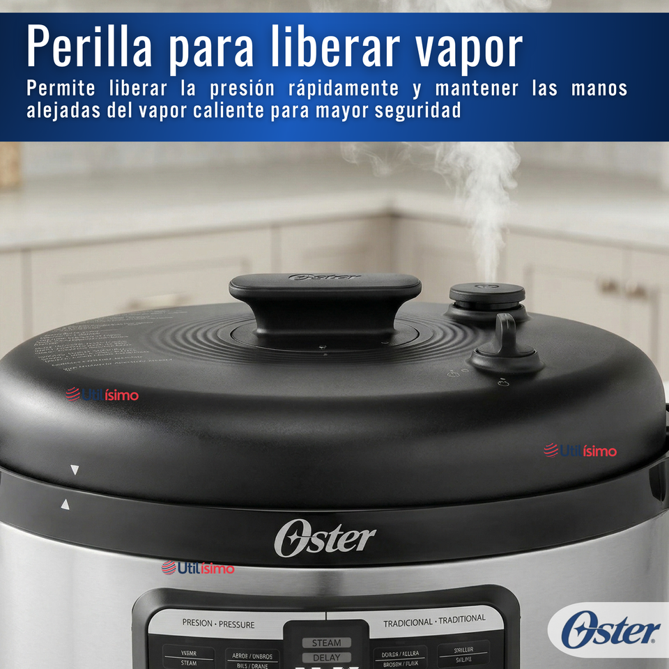 Multi-olla rápida ovalada de 5.7L con 15 funciones CKSTPCECOV57 900W