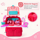 Mochila 2 En 1 Set De Belleza Juguete Infantil Niña