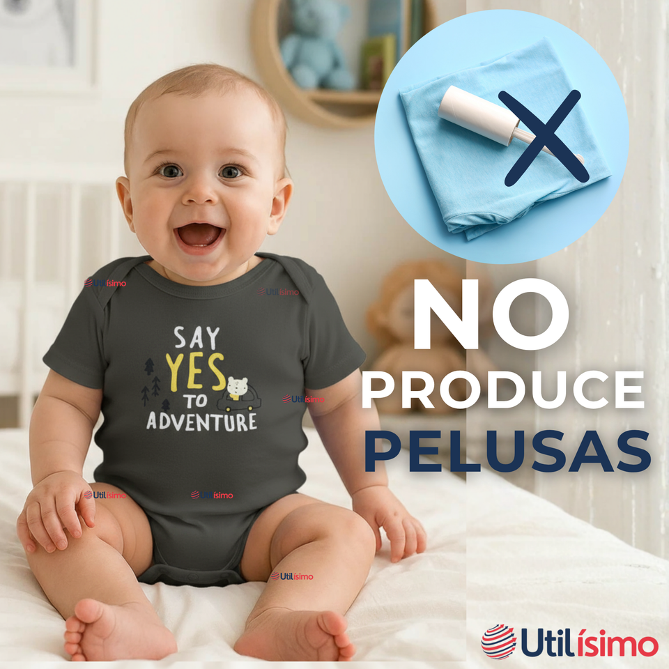 Pack 5 Bodys Niño Manga Corta Tedmimak 100% Algodón Baby Tiger