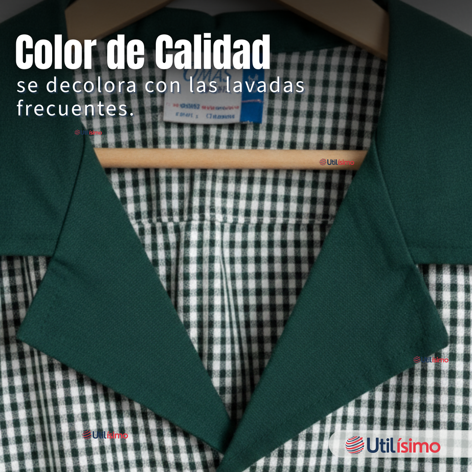 Delantal Párvulo Niño Cotona Escolar Colegio