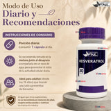 Resveratrol FNL 400mg 30 Capsulas