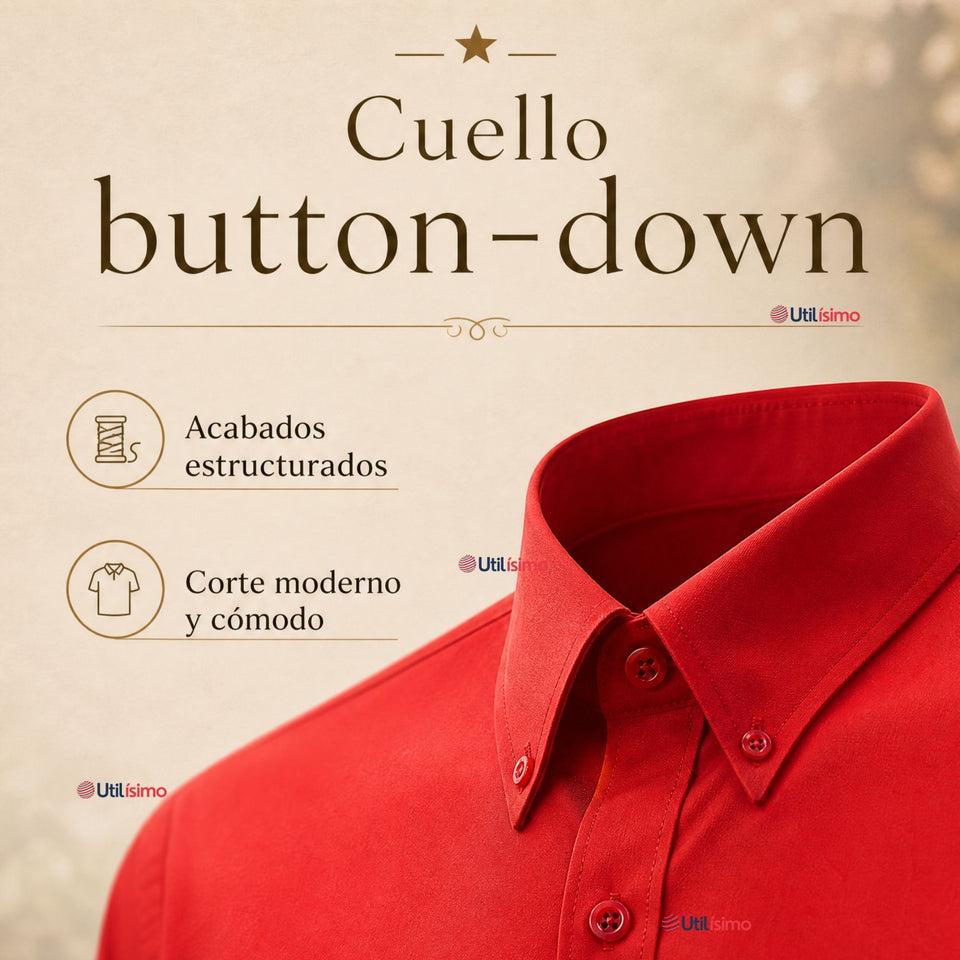 Camisa Roja Huaso Juvenil Clásica Regular Fit Fiestas Patrias