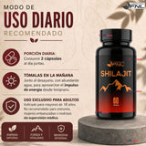 Shilajit 60 Capsulas FNL Energizante Y Adaptógeno