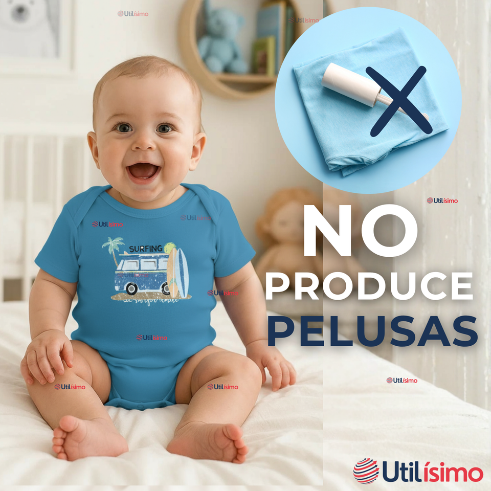 Pack 5 Bodys Niño Manga Corta Tedmimak 100% Algodón Baby on Board