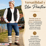 Vestimenta Chilote 3 Piezas Chaleco Gorro Polainas Hombre Fiestas Patrias