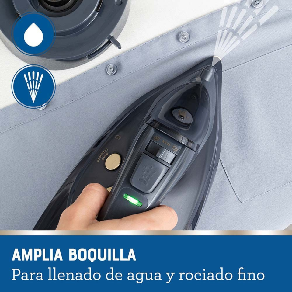 Plancha de vapor inalámbrica Oster® 2 en 1 con suela de cerámica GCSTCC5000