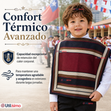 Pack 3 Mantas Poncho Huaso Niño Juvenil Baile Cueca Fiestas Patrias