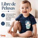 Pack 5 Bodys Manga Corta %100 Algodón Tedmimak Niño Playful Pups