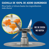 Licuadora Xpert Series™ roja con control de textura y un Blend N Go BLST3BRPG