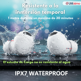 Audifonos Inalámbricos Bluetooth 5.3 Genérico Color Blanco