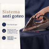 Plancha A Vapor Telefunken Steampro Smart 2200W Negro