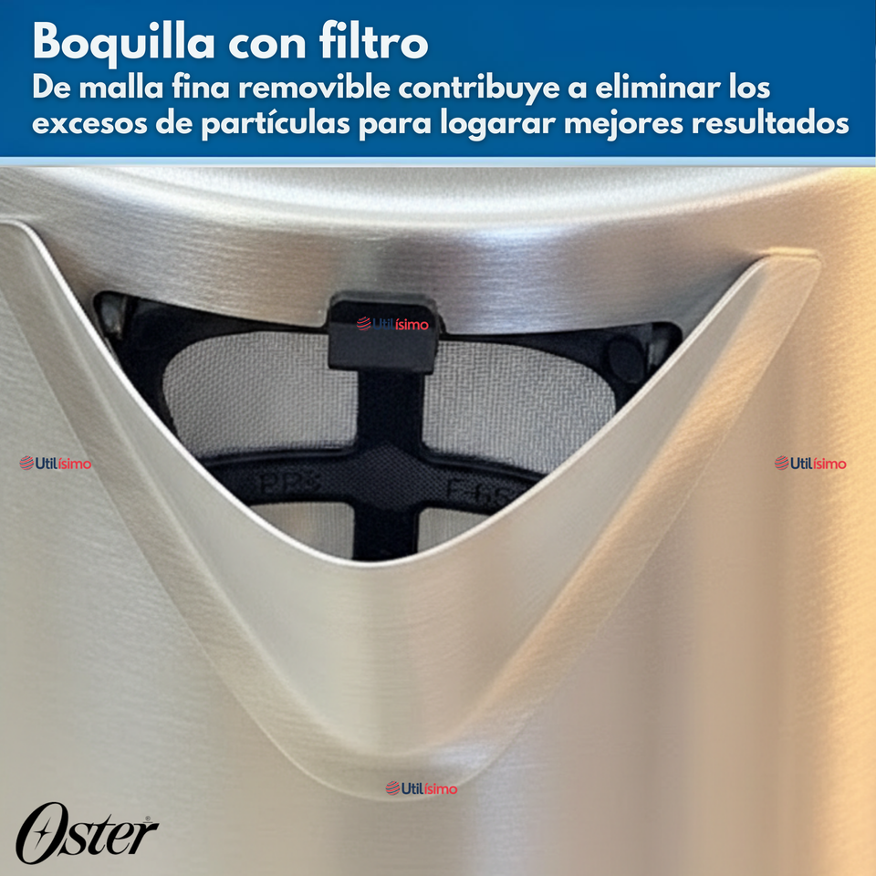 Hervidor eléctrico Oster® 1.7 lt control de temperatura BVSTKT8970