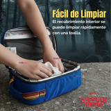 Soft Cooler Coleman Stranger Things™ 6 Latas Azul Bolso Mochila