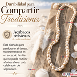 Pack 3 Collares Pascuenses De Conchitas Rapa Nui Unisex Fiestas Patrias