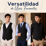 Chaleco Bolero Negro Tradicional Hombre Fiestas Patrias