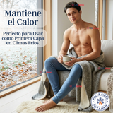 Calzoncillo Largo Polar Calza Hombre Invierno Primera Capa