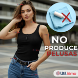 Camiseta Polera 100% Algodón Básica Lisa Mujer Colores Surtidos