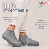 Pack 3 Pares Fundas Cubre Zapatos Mujer Impermeable Surtidas Silicona Antideslizante