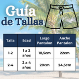 Short De Playa Para Niños Traje De Baño Pantalón Corto Diseños Surtidos