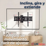 Soporte TV Pared Ajustable 35Kg 26 a 55 Pulgadas 26 27 28 29 30 32 37 39 40 42 43 46 47 48 49 50 55