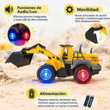 Excavadora Juguete Infantil Camión De Luces y Sonidos Interactivo Niño