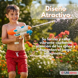 Pack 2 Pistolas Lanza Agua Juegos Para Niños Juguete 29 cm Colores Surtidos