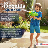 Pistola De Agua 300ml 32cm Colores Surtidos Juguete Lanza Agua Niño Niña