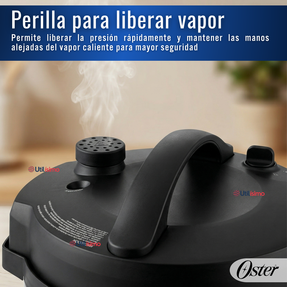Multiolla turbo Oster®, 5.7 litros de capacidad DiamondForce CKSTPCECT57DF 1400W