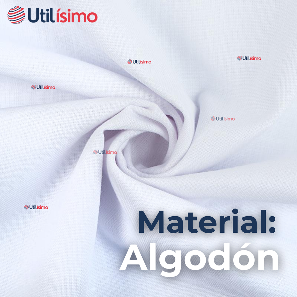 Camiseta Sin Manga Básica Suave 100% Algodón Blanco Juvenil