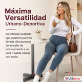 Calza Acanalada Cotelé Polar Con Chiporro Térmica Mujer Elásticada Aquamarine