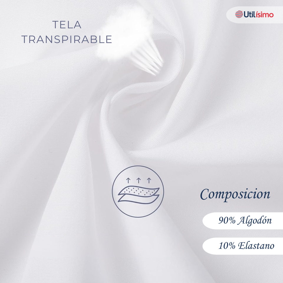 Pack 3 Camisas Blusas Escolares Blanca Manga Larga Colegio Para Niñas y Juvenil