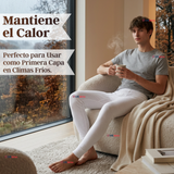 Pack 3 Calzoncillos Largos Algodón Calza Hombre Invierno Primera Capa