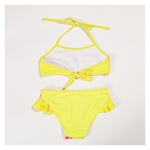 Traje de Baño 2 piezas Bikini Niña Jump Kids Amarillo