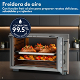 Horno con freidora de aire Oster® de 35 litros, puertas francesas, TSSTTV35FDMAFNS