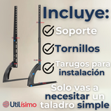 Soporte TV Mesa Ajustable 45Kg 37 a 75 Pulgadas 37 40 43 48 50 55 58 60 65 70 75