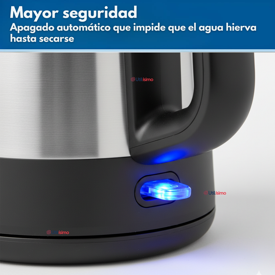 Hervidor eléctrico Oster® de acero inoxidable 1.7 lt BVSTKE671
