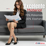 Pack 3 Pantys Semitransparentes Elasticadas Oficina Beige