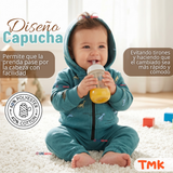Buzo Polerón Con Capucha 2 Piezas Bebé Niño Green Dinosaur