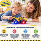 Excavadora Juguete Infantil Camión De Luces y Sonidos Interactivo Niño