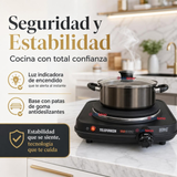 Cocinilla Eléctrica Telefunken Tf Ae5500 Color Negro