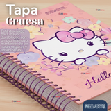 Cuaderno Universitario Hello Kitty 150 Hojas Tapa Gruesa Proarte Diseño Surtido