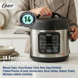Multiolla turbo Oster®, 5.7 litros de capacidad DiamondForce CKSTPCECT57DF 1400W