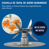 Licuadora Oster® programas automáticos con tecnología reversible, pantalla táctil y vaso BLend-N-Go BLSTPYG1312XBG