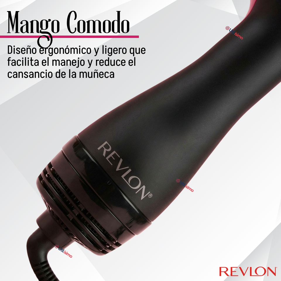 Cepillo Secador Alisador One Step Voluminizador Revlon 800W