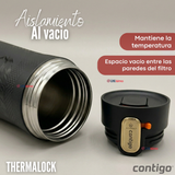 Vaso Térmico Contigo 473ml West Loop 3.0 Ally Love Acero Inoxidable Licorice