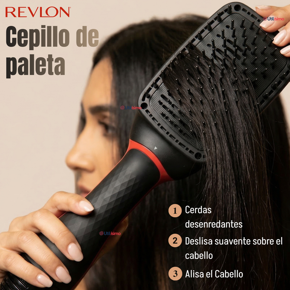 One Step Cepillo Secador Alisador 5 En 1  Revlon 1200W Multistyler