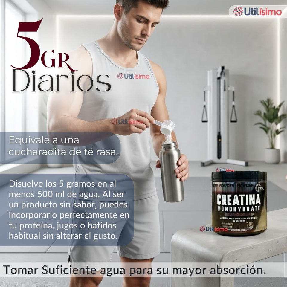 Creatina Monohidratada 300 Grs FNL