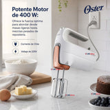 Batidora de mano Oster® tecnología HeatSoft™ FPSTHMAMR
